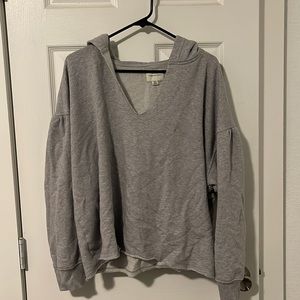 Like new American eagle v neck hoodie.